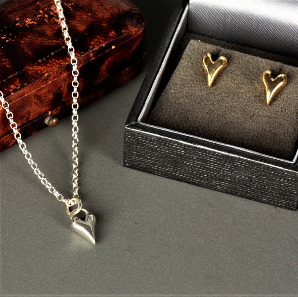 wild at heart sterling silver necklace