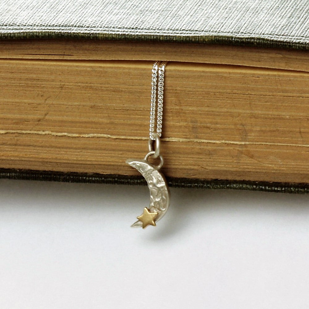 handmade Celestial silver and gold jewellery