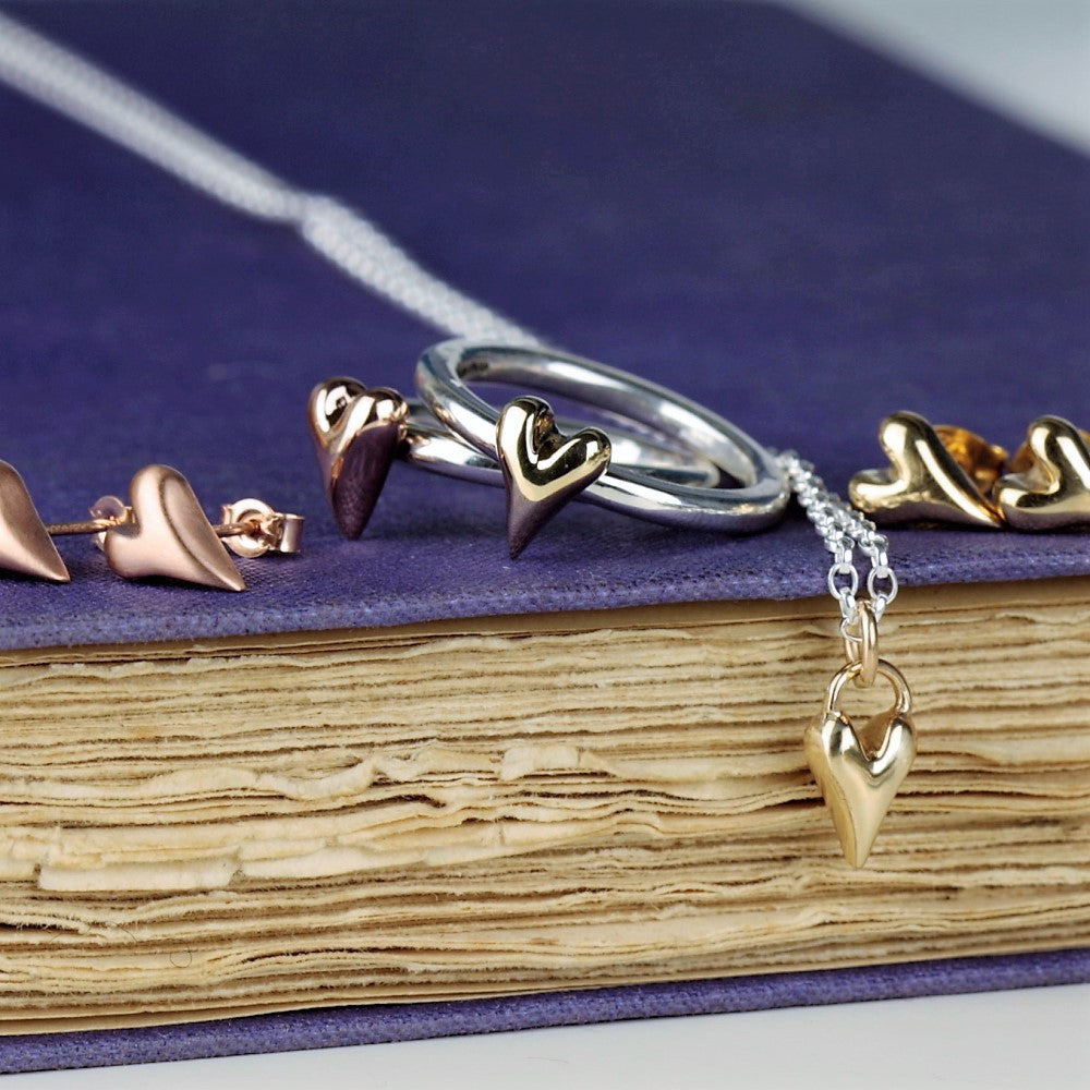 silver and gold wild at heart jewellery